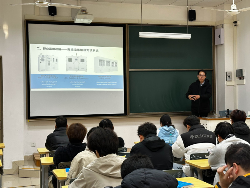 上海建桥学院机电学院赴盛韬半导...